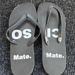 MATE the Label Black Flip-Flops